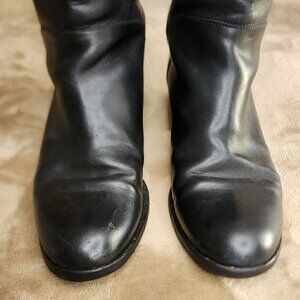 Salvatore Ferragamo Black Heeled Boots